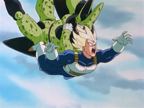 Super Vegeta Vs Perfect Cell Dragon Ball