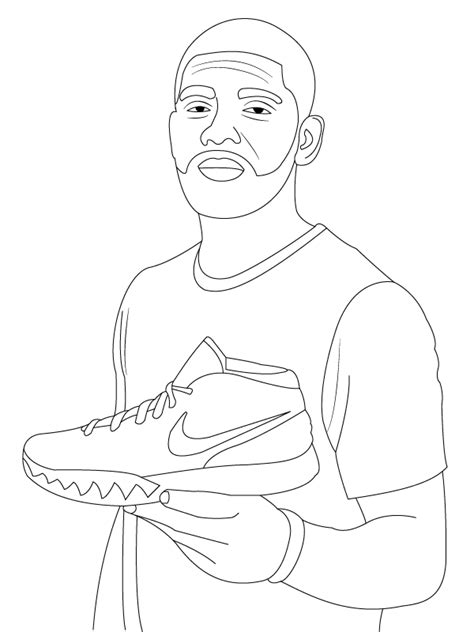 Kyrie Irving Coloring Page