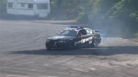 Police Car Chase Drifting Allingåbro Motor Festival 2014 Youtube