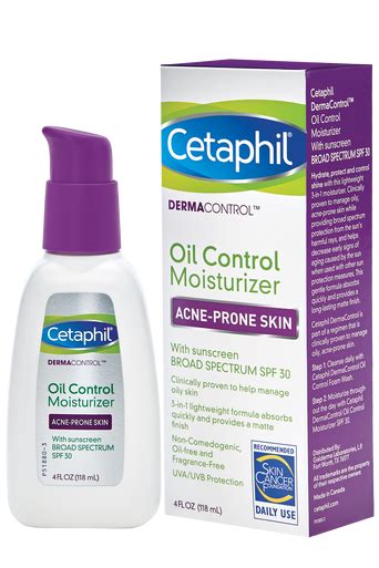 Cetaphil Dermacontrol Oil Control Moisturizer Spf Is Specifically