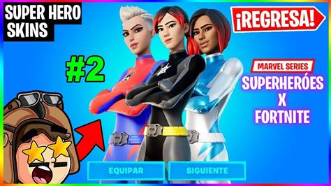 😍cuándo VolverÁn Las Skins De SuperhÉroes A Fortnite 2020 🚀 Super Hero