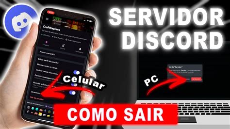 Como Sair De Um Servidor No Discord Em Seu Celular Ou Pc F Cil E