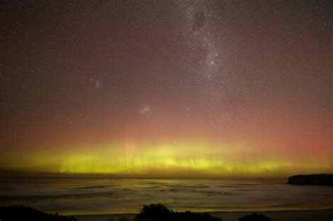 Aurora Australis From Tomahawk Beach Otago Daily Times Online News