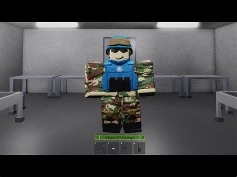 Roblox Malaysian UN Peacekeeper Avatar Build YouTube