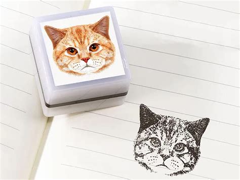 Personalized Pet Stamp Dog Portrait Custom Stamp Face