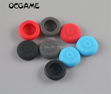 OCGAME Joystick Caps Colorful Silicone Analog Grip Thumbstick Button