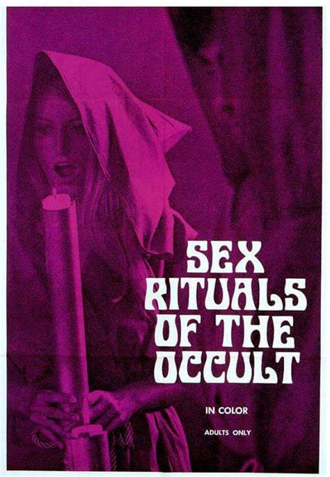 Sex Ritual Of The Occult Movie 1970