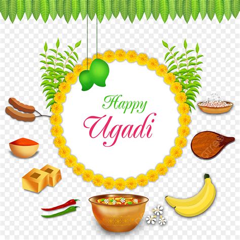 Happy Ugadi Wishes Hd Transparent, Happy Ugadi Gudipadwa Wishes Transparent Png, Ugadi Drawing ...