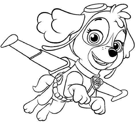 Paw Patrol Skye Malvorlagen Spa Mit Kindern Haben The Best Porn Website