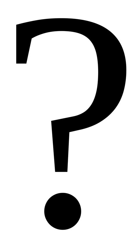 Signo De Interrogación Png