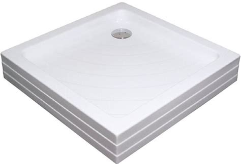 Душевой поддон акриловый 80x80 см белый Ravak Angela LA A014401220 ...