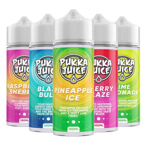 Pukka Juice 100ml Shortfill E Liquids Shop Pukka Vape Juice