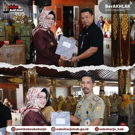 Serahkan Sk Kenaikan Pangkat Pns Periode Oktober 2023 Bupati Pns