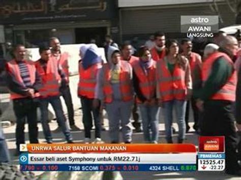 Unwra Salur Bantuan Makanan Kepada Pelarian Syria Video Dailymotion