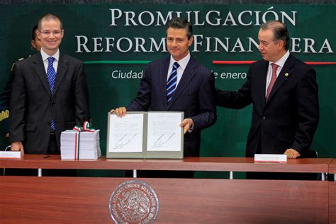 Reforma Financiera Confirma Clima De Civilidad Pe A Nieto Exc Lsior