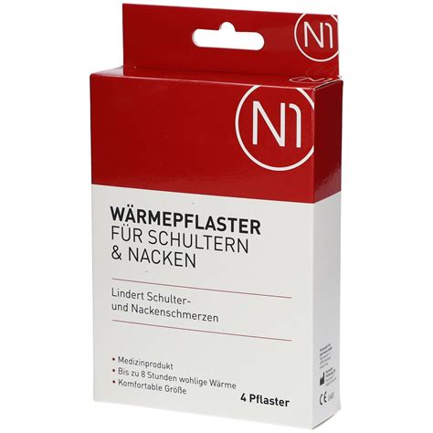 N1 WÄRMEPFLASTER FÜR SCHULTER NACKEN 4 St shop apotheke