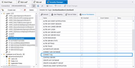 How To Create A New User In Sql Server And Manage Permissions