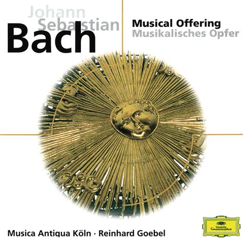 A Musical Offering Bach J S Amazon Es Cd Y Vinilos