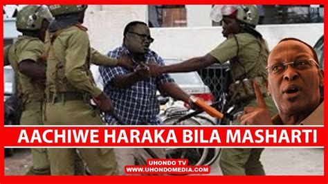 Tamko La Chadema Tundu Lissu Kukamatwa Na Polisi Mbowe Alaani Vikali