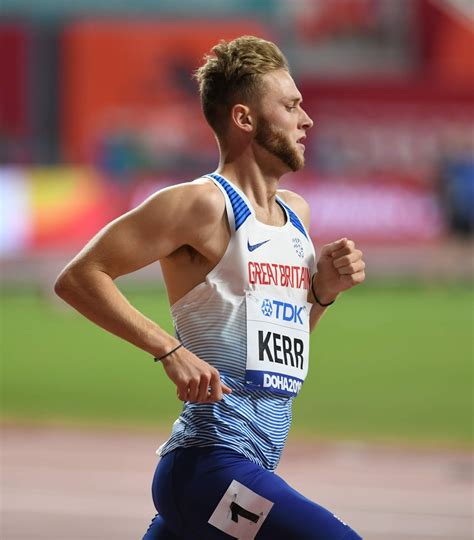 Josh Kerr of the Brooks Beasts finishes sixth in the 1500m on final day ...