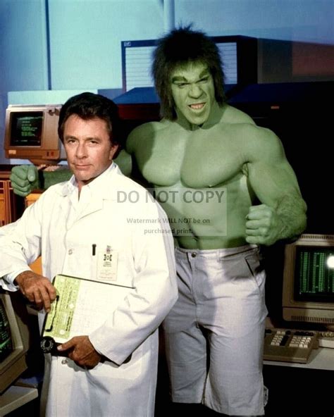 The Incredible Hulk Lou Ferrigno Bill Bixby