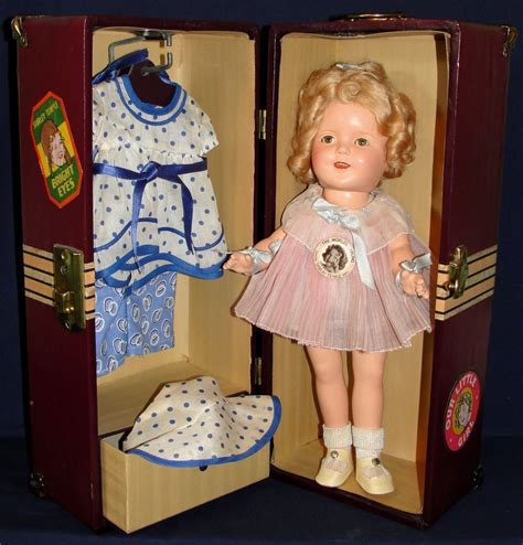 Amazing Near Mint S Shirley Temple Doll W Wardrobe And Trunk