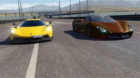 Koenigsegg Jesko Absolut Vs Ssc Tuatara At Special Stage Route X Youtube