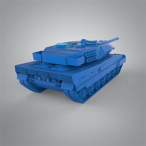 Leopard 2a7 Main Battle Tank 3d Model 3d Printable Cgtrader