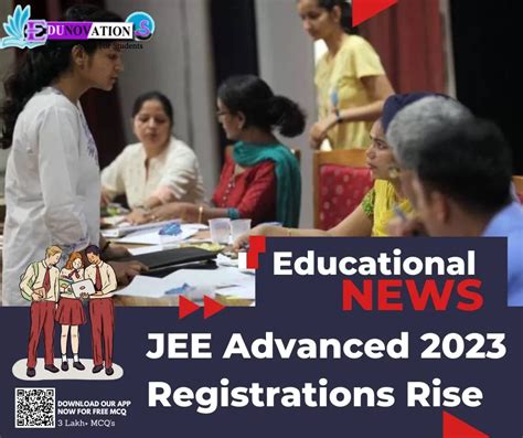 Jee Advanced Registrations Rise Edunovations