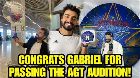 CONGRATULATIONS GABRIEL HENRIQUE FOR PASSING THE AMERICAS GOT TALENT