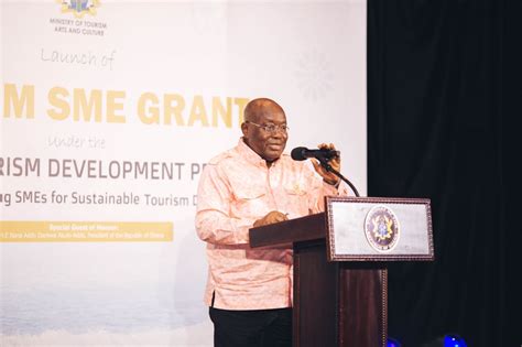 President Of Ghana Launches Million Grant For Tourism Smes Beyond