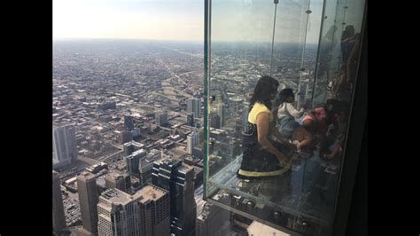 Willis Tower Skydeck Chicago 18 Jul 2016 Youtube