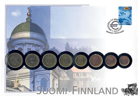 Euro Numisbrief Finnland Euro Kursm Nzensatz Stplfr