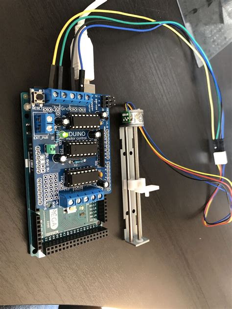 Contr Le D Un Moteur Pas Pas Avec Un L D Fran Ais Arduino Forum