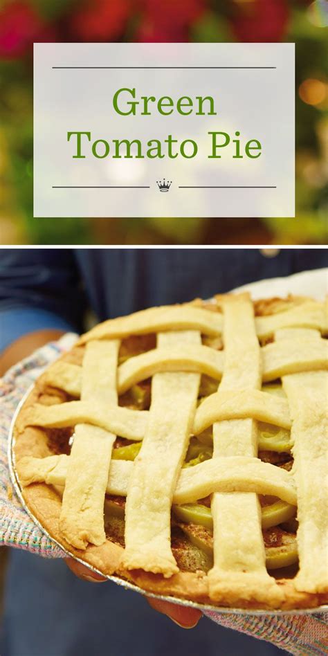 Green tomato pie | Recipe | Green tomato pie, Tomato pie, Green tomato ...