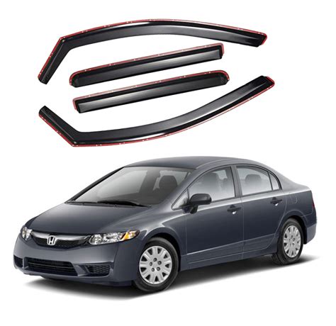 Window Visors And Deflectors Civic Superautousa