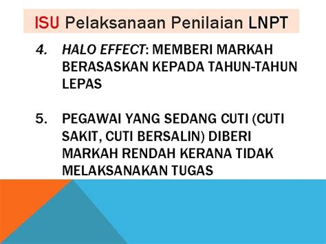 Sistem Penilaian Prestasi Pegawai Perkhidmatan Awam Laporan Nilaian