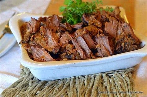 Bourbon Brown Sugar Chuck Roast