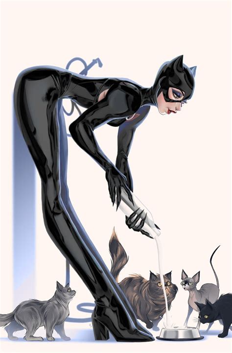 Sweeney Boo On Twitter My Catwoman 52 Variant Cover