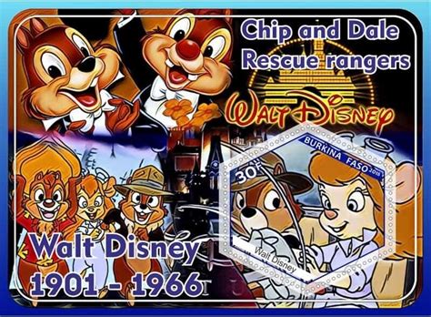 Souvenir Sheet Animation Cartoons Walt Disney Cinderellas 2018