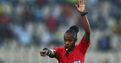 Salima Mukasanga Africa S Star Girl Referee To Shine At The Men S