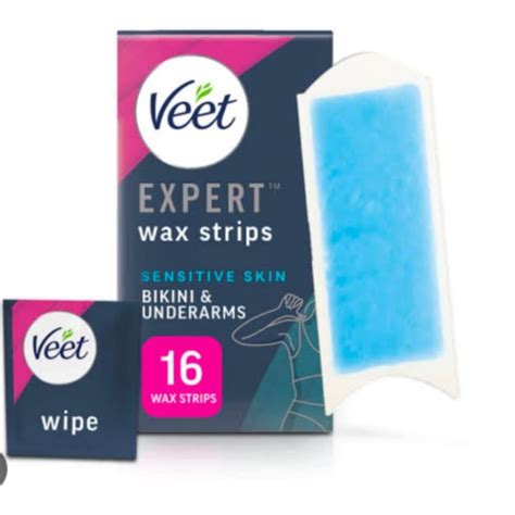Veet Expert Bikini Wax Strips Sensitive Pcs Lazada PH