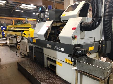 Star Sr Cnc Sliding Head Lathe With Barfeed St Machinery