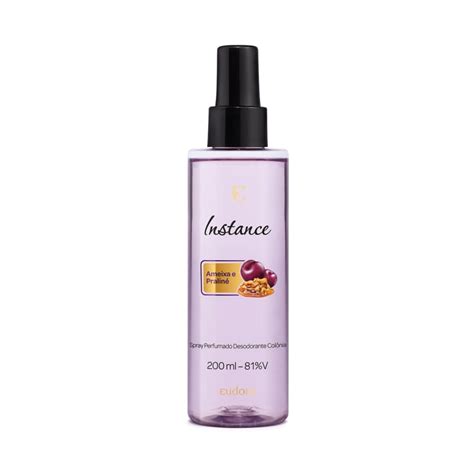 Spray Perfumado Desodorante Colônia Instance Ameixa e Praliné 200ml