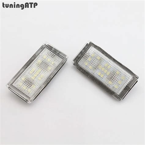 M Dulo De Luces De Matr Cula Led Smd Para Bmw E E Blanco