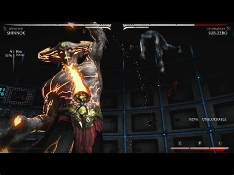 Mortal Kombat X Corrupted Shinnok Combo Fps P True Hd