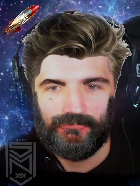 As You Can See I Made Josh With New Hair And Beard While In Space R