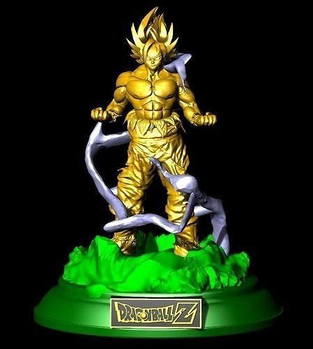 Son Goku 3d Model 3d Printable Cgtrader