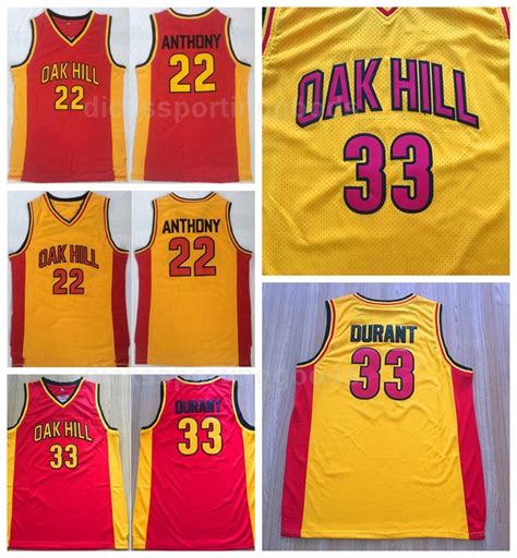 Discount Ncaa College Oak Hill 33 Kevin Durant Jersey Men High School