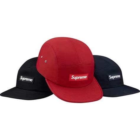 Rubber Logo Camp Cap Spring Summer 2013 Supreme